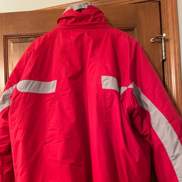 Columbia Mens XCO Storm Jacket, Sz XXL, Red/Grey - Picture 3 of 5